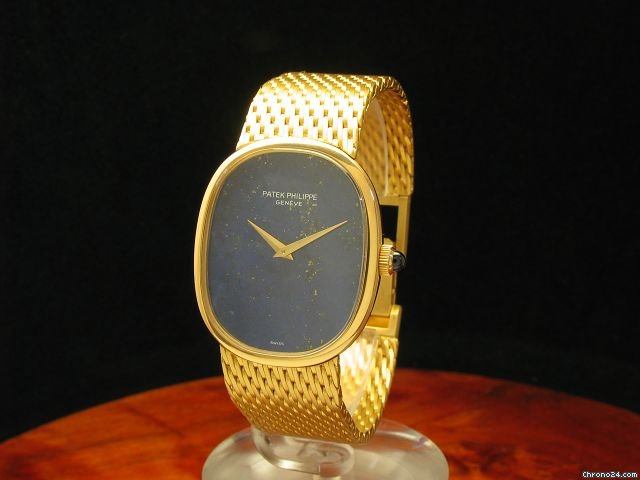 Patek Philippe Golden Ellipse Lady / 18kt Gold Damenuhr watches