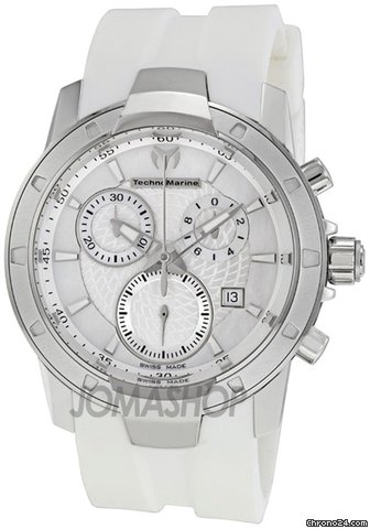 Technomarine UF6 Mother of Pearl Dial Chronograph Unisex Watch 610003 watches