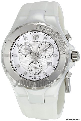 Technomarine Cruise Ceramic White Dial Chronograph Unisex Watch 110031 watches
