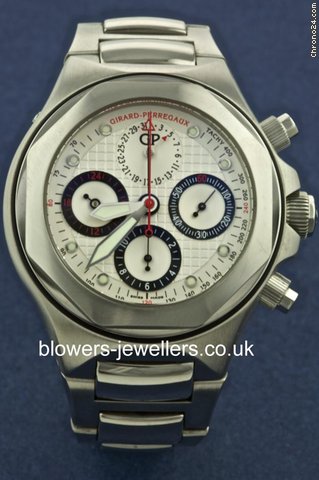 Girard Perregaux Laureato Evo 3 Chronograph Ref: 80180-11-113-11A watches