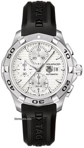 TAG Heuer Aquaracer Silver Dial Automatic Chronograph Mens Watch CAP2111-FT6026 watches