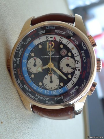 Girard Perregaux WORLD TIMER WW.TC LIMITED EDITION 50 PIECES ATHENS 49805 watches
