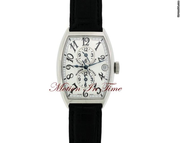 Franck Muller MASTER BANKER 3 TIMEZONE AUTOMATIC STAINLESS STEEL MEN'S watches