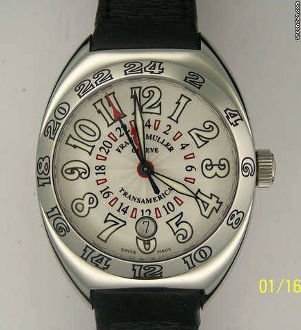Franck Muller TRANSAMERICA WORLD TIME LTD ED.1000 PCS watches