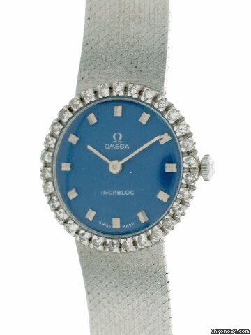 Omega 750er Wei gold watches