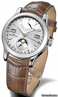 Jaeger-LeCoultre Gent's Stainless Steel Master Calendar Strapwatch watches