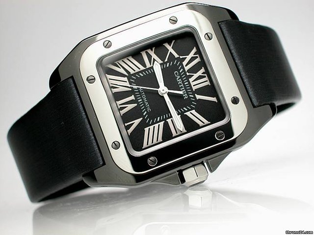 Cartier "SANTOS 100" mittleres Modell watches