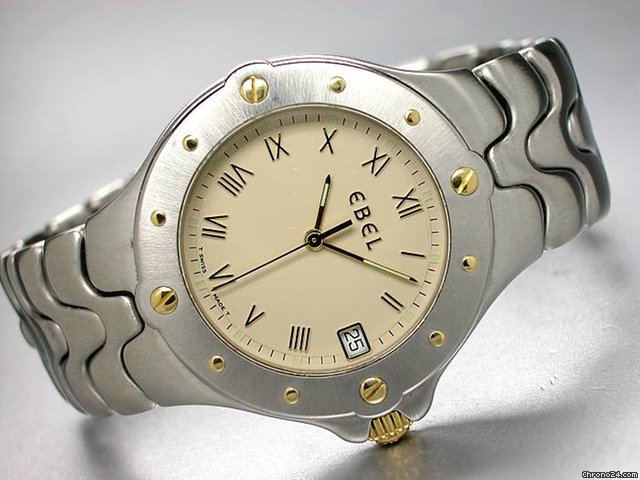 Ebel "SPORTWAVE" Edelstahl watches