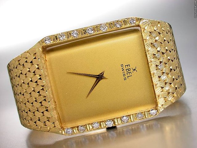 Ebel "GOLDBAND-BRILLANTUHR" watches