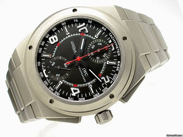 IWC "INGENIEUR CHRONOGRAPH AMG" TITAN/TITANBAND watches