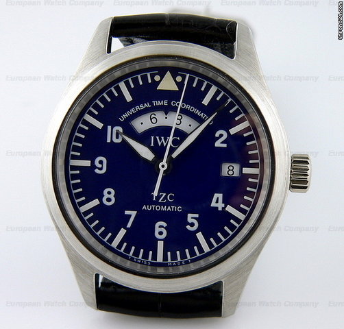 IWC UTC Blue Dial Platinum LIMITED watches