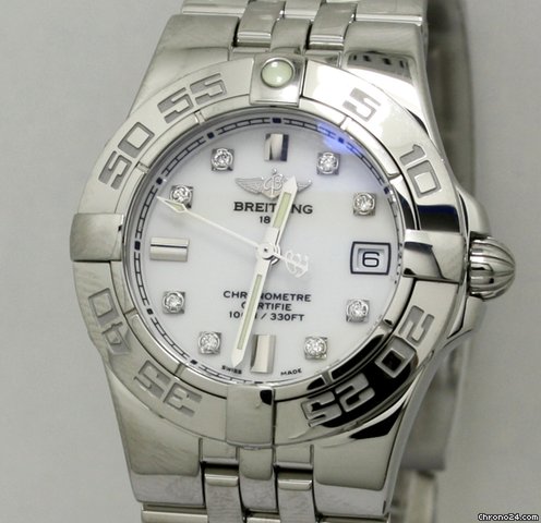 Breitling Galactic 30 NEU incl MWST mit Box + Papi watches