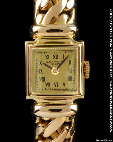 Patek Philippe Ladies square bracelet watch watches