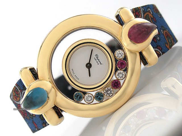 Chopard Damen "CASMIR" 750/- Gelbgold Quarz watches