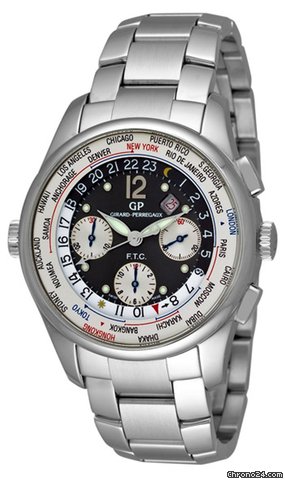 Girard Perregaux World Timer WW.TC Financial Chronograph watches