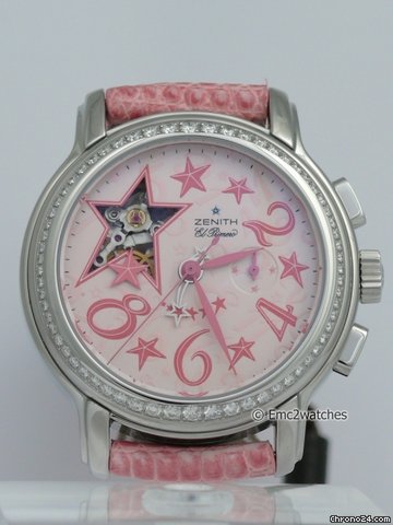 Zenith El Primero Star Open Sky Diamonds ~New~ 55% OFF watches