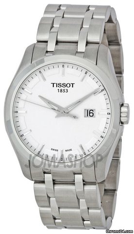 Tissot Mens Couturier Silver Dial Watch T0354101103100 watches