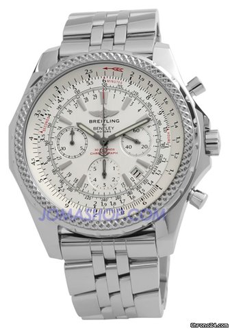 Breitling Bentley Motors Chronograph Steel Mens Watch A2536212-G552SS watches