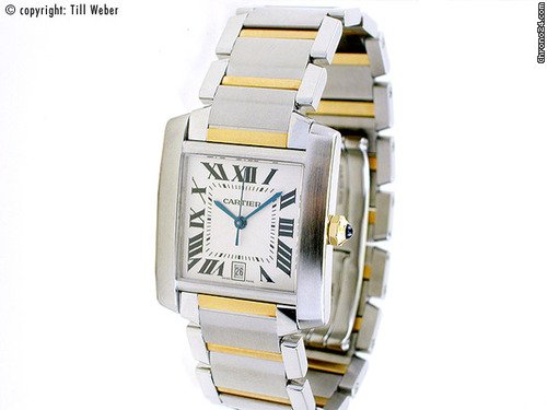 Cartier "Tank Francaise" watches