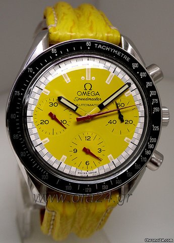 Omega Speedmaster Michael Schumacher Yellow Limited watches