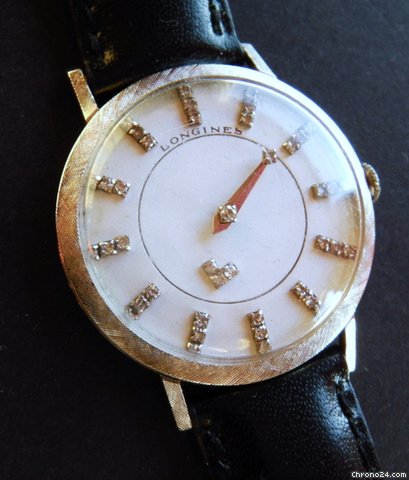 Longines Mystery 14ct Wei gold /41 Diamanten watches