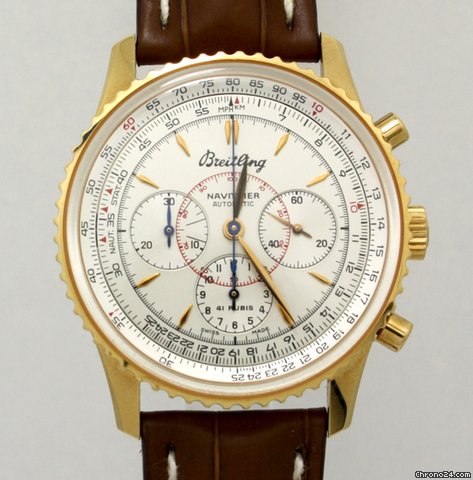 Breitling Navitimer Montbrillant Rosegold watches