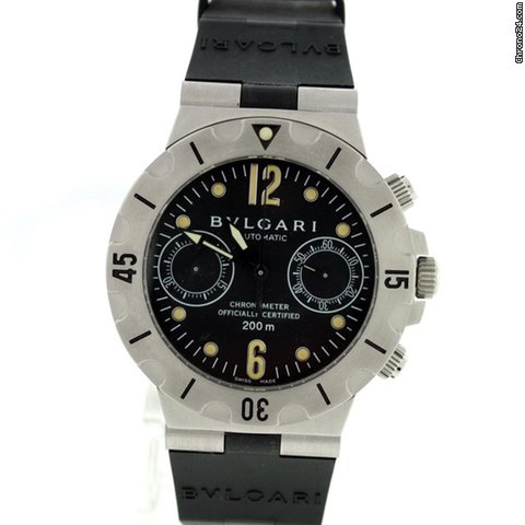 Bulgari Diagono Chronograph SD 38 S Pre-owned watches