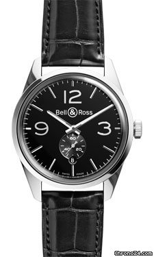 Bell & Ross Vintage BR 123 Automatic Officer watches