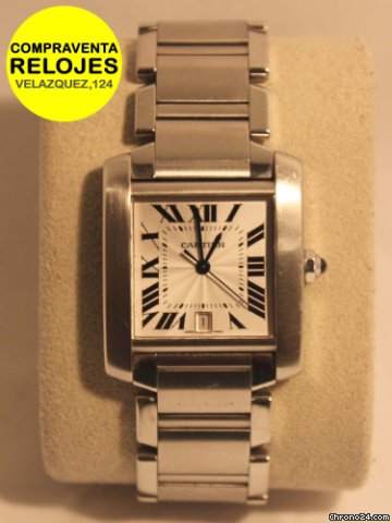 Cartier TANK FRANCES automatico CABALLERO watches