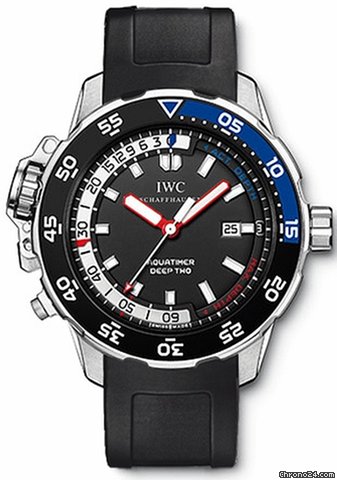 IWC Aquatimer Deep Two Depth Guage Submersible Dive Watch 46 mm watches