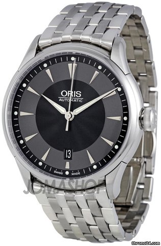 Oris Artelier Date Stainless Steel Automatic Mens Watch 733-7591-4054MB watches