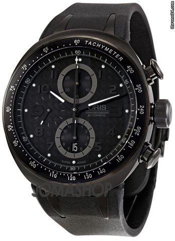 Oris TT3 Chronograph Black Mens Automatic Watch 674 7611 7764RS watches