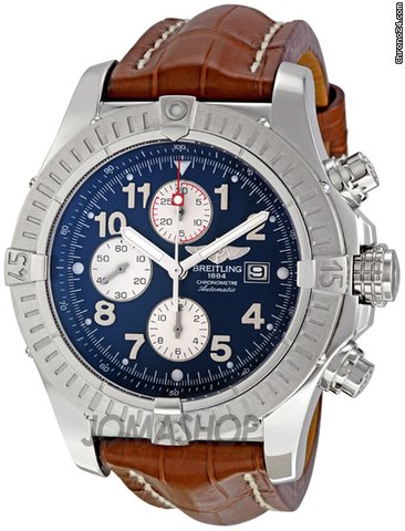 Replica Breitling Super Avenger Blue Dial Chronograph Mens Watch A1337011-C615BRCT Watch