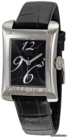 Oris Culture Miles Rectangular Ladies Watch 561-7620-4064LS watches