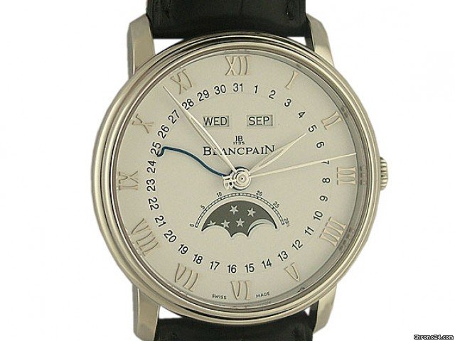 Blancpain Villeret Vollkalender Mondphase 40mm watches