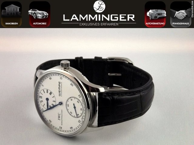IWC Portugieser Sondermodell Wempe watches