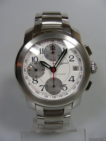 Baume & Mercier Capeland-chronographe-complet acier-automatique watches