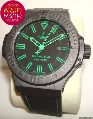 Hublot Big Bang King Black Green watches