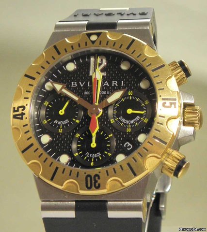 Bulgari Diagono Prof. Scuba Chrono watches