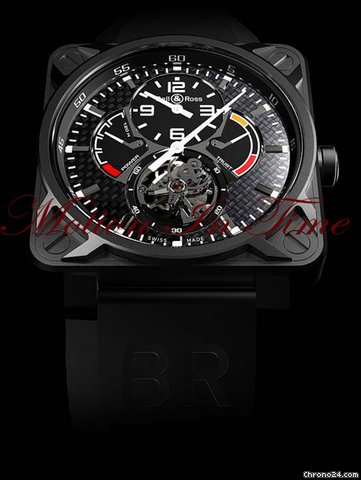 Bell & Ross BR01 TOURBILLON BLACK 46mm LIMITED EDITION 60 PIECES - RARE watches