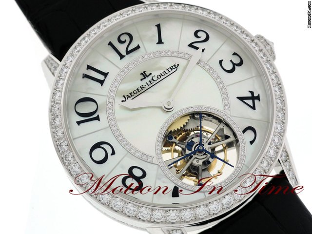 Jaeger-LeCoultre Master Tourbillon "39-Set" Ladies' White Gold Diamond NEW watches