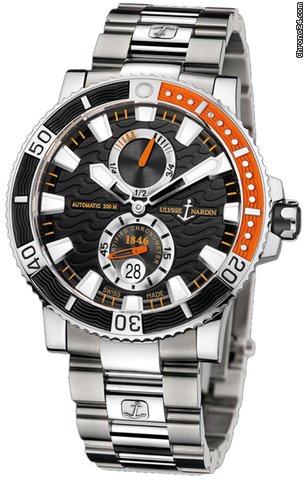 Replica Ulysse Nardin Maxi Marine Diver Titanium Watch