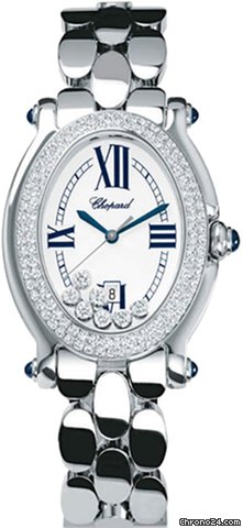 Chopard Happy Sport Oval 7 Floating Diamonds watches