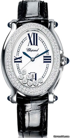 Chopard Happy Sport Oval 7 Floating Diamonds watches