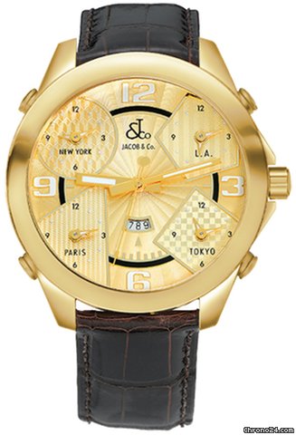 Jacob & Co. Five Time Zone - 47mm watches