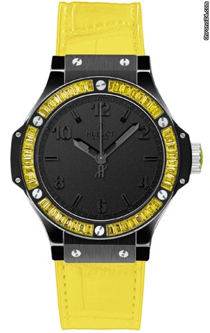 Hublot Big Bang Quartz Black Tutti Frutti 38mm watches