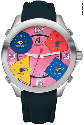 Replica Jacob & Co. Five Time Zone - 40mm Watch