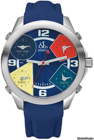 Replica Jacob & Co. Five Time Zone - 40mm Watch
