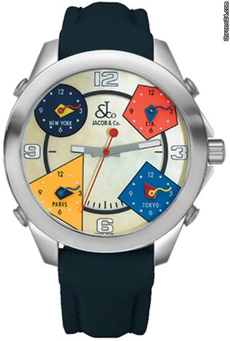 Jacob & Co. Five Time Zone - 40mm watches