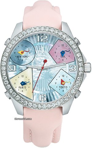 Jacob & Co. Five Time Zone - 40mm, 2ct Bezel watches